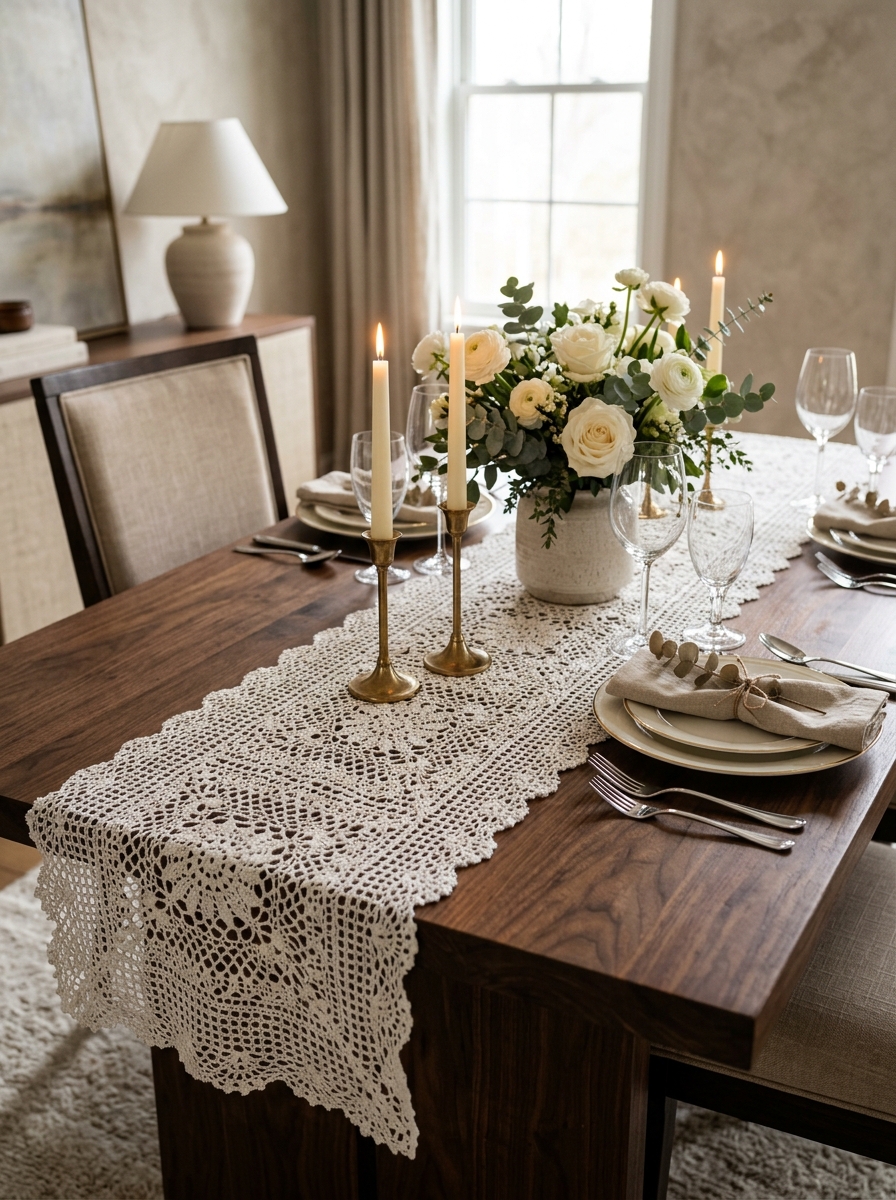 Lace Table Runner